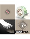 Banda dublu adeziva montare suprafete interioare Scotch-Fix, 19mmx1.5m
