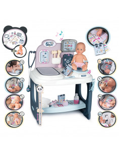 Centru de ingrijire pentru papusi Smoby Baby Care Center cu 2