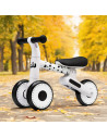 JU3427-White,Bicicleta fara pedale Juju Dody, Alba