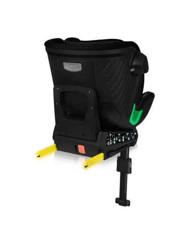 BN-LO-HARMONY_I-SIZE_BLACK_CARBON_BAMBOO,Scaun auto, Lionelo, Harmony i-Size, Rotire 360 grade, Protectie laterala, Cu spatar re