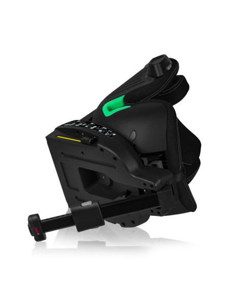 BN-LO-HARMONY_I-SIZE_BLACK_CARBON_BAMBOO,Scaun auto, Lionelo, Harmony i-Size, Rotire 360 grade, Protectie laterala, Cu spatar re