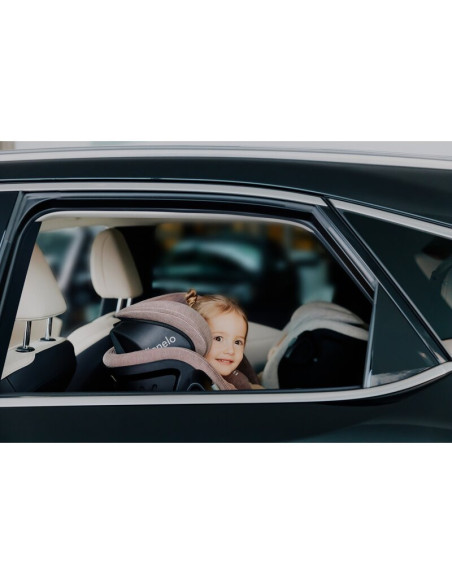 BN-LO-HARMONY_I-SIZE_BLACK_CARBON_BAMBOO,Scaun auto, Lionelo, Harmony i-Size, Rotire 360 grade, Protectie laterala, Cu spatar re