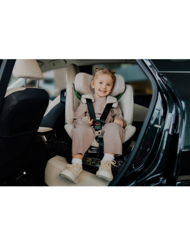 BN-LO-HARMONY_I-SIZE_BLACK_CARBON_BAMBOO,Scaun auto, Lionelo, Harmony i-Size, Rotire 360 grade, Protectie laterala, Cu spatar re