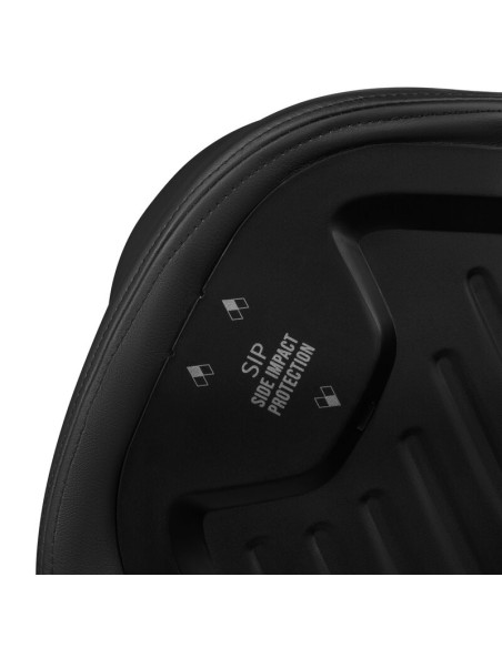 BN-LO-HARMONY_I-SIZE_GREY_GRAPHITE_LEATHER,Scaun auto, Lionelo, Harmony i-Size, Rotire 360 grade, Protectie laterala, Cu spatar 