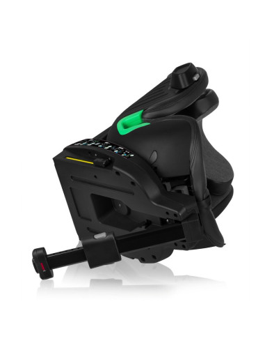 BN-LO-HARMONY_I-SIZE_GREY_GRAPHITE_LEATHER,Scaun auto, Lionelo, Harmony i-Size, Rotire 360 grade, Protectie laterala, Cu spatar 