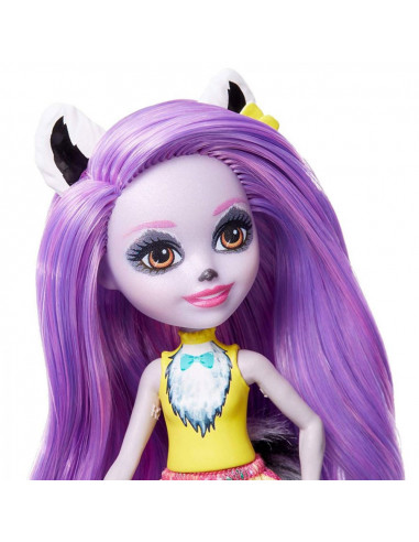 Papusa Enchantimals by Mattel Larisa Lemur cu figurina