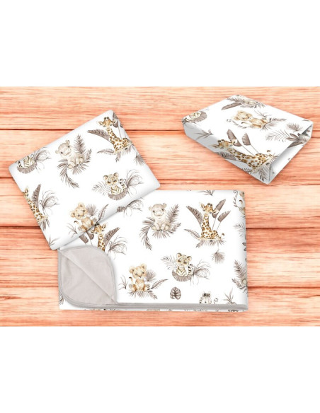 BN-6426972025799,Lenjerie patut cu 3 piese, MimiNu, Cu cearceaf 120x60 cm, Din bumbac certificat Oeko Tex Standard 100, Cu patur BN-6426972025799,Lenjerie patut cu 3 piese, MimiNu, Cu cearceaf 120x60 cm, Din bumbac certificat Oeko Tex Standard 100, Cu patur