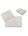 BN-6426972025867,Lenjerie patut cu 3 piese, MimiNu, Cu cearceaf 120x60 cm, Din bumbac certificat Oeko Tex Standard 100, Cu patur