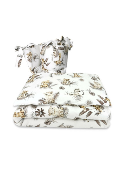 BN-6426972025737,Lenjerie patut cu 3 piese, MimiNu, Pentru patut 120x60 cm, Cu protectie laterala, Din bumbac certificat Oeko Te BN-6426972025737,Lenjerie patut cu 3 piese, MimiNu, Pentru patut 120x60 cm, Cu protectie laterala, Din bumbac certificat Oeko Te