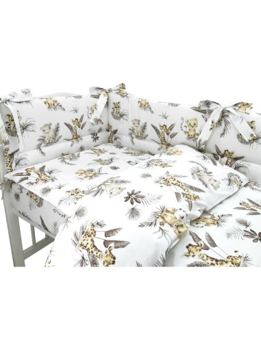 BN-6426972025737,Lenjerie patut cu 3 piese, MimiNu, Pentru patut 120x60 cm, Cu protectie laterala, Din bumbac certificat Oeko Te BN-6426972025737,Lenjerie patut cu 3 piese, MimiNu, Pentru patut 120x60 cm, Cu protectie laterala, Din bumbac certificat Oeko Te