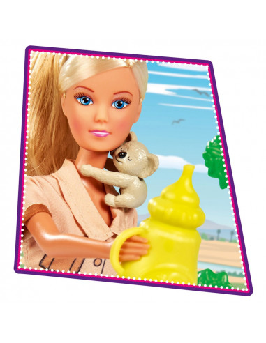 Papusa Simba Steffi Love Koala 29 cm cu figurine si