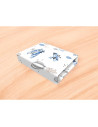 BN-6426972025614,Cearceaf cu elastic, MimiNu, Pentru patut co-sleeper, Luna, Dimensiune 84.5 x 50.5 cm, Din bumbac certificat Oe