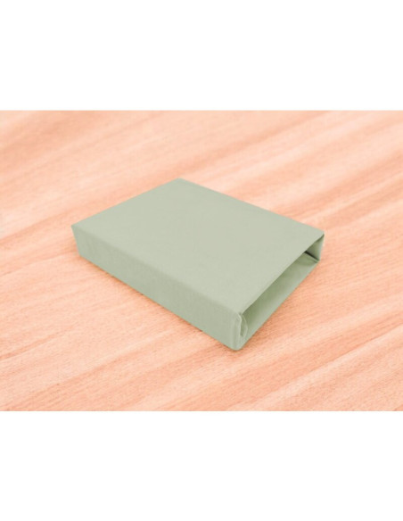 BN-6426972025980,Cearceaf cu elastic, MimiNu, Pentru patut co-sleeper, Luna, Dimensiune 84.5 x 50.5 cm, Din bumbac jersey, Mater