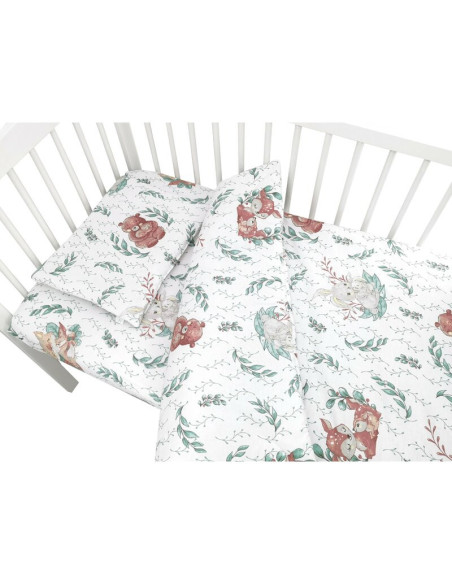 BN-6426972026178,Lenjerie patut cu 5 piese, MimiNu, Cu cearceaf 120x60 cm, Pilota, Pernuta, 2 aparatori, Din bumbac certificat O BN-6426972026178,Lenjerie patut cu 5 piese, MimiNu, Cu cearceaf 120x60 cm, Pilota, Pernuta, 2 aparatori, Din bumbac certificat O