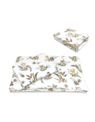 BN-6426972026185,Lenjerie patut cu 5 piese, MimiNu, Cu cearceaf 120x60 cm, Pilota, Pernuta, 2 aparatori, Din bumbac certificat O BN-6426972026185,Lenjerie patut cu 5 piese, MimiNu, Cu cearceaf 120x60 cm, Pilota, Pernuta, 2 aparatori, Din bumbac certificat O