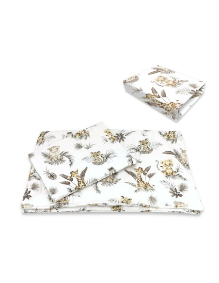 BN-6426972026185,Lenjerie patut cu 5 piese, MimiNu, Cu cearceaf 120x60 cm, Pilota, Pernuta, 2 aparatori, Din bumbac certificat O BN-6426972026185,Lenjerie patut cu 5 piese, MimiNu, Cu cearceaf 120x60 cm, Pilota, Pernuta, 2 aparatori, Din bumbac certificat O