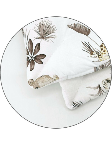 BN-6426972026185,Lenjerie patut cu 5 piese, MimiNu, Cu cearceaf 120x60 cm, Pilota, Pernuta, 2 aparatori, Din bumbac certificat O BN-6426972026185,Lenjerie patut cu 5 piese, MimiNu, Cu cearceaf 120x60 cm, Pilota, Pernuta, 2 aparatori, Din bumbac certificat O