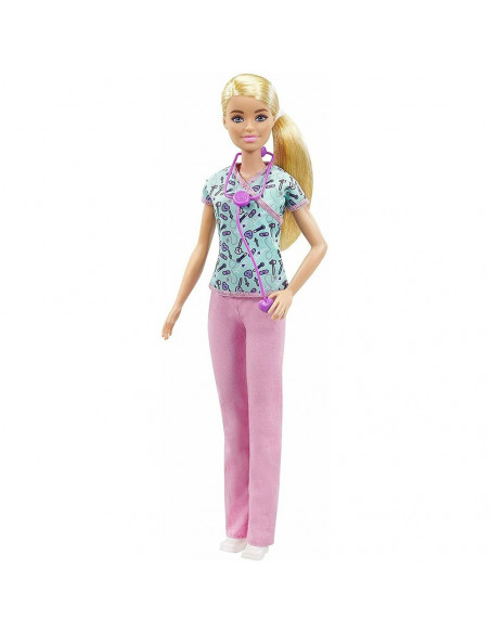 Papusa Barbie by Mattel Careers Asistenta medicala,MT-GTW39