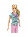 Papusa Barbie by Mattel Careers Asistenta medicala,MT-GTW39