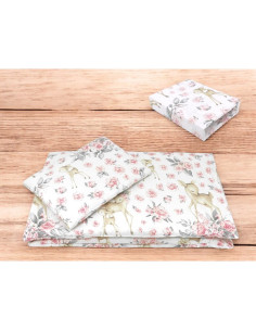 BN-6426972026321,Lenjerie patut cu 3 piese, MimiNu, Cu cearceaf 120x60 cm, Pilota, Pernuta, Din bumbac certificat Oeko Tex Stand 2