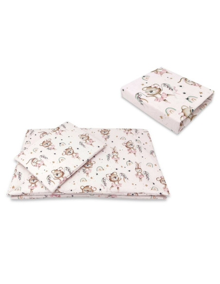 BN-6426972026338,Lenjerie patut cu 3 piese, MimiNu, Cu cearceaf 120x60 cm, Pilota, Pernuta, Din bumbac certificat Oeko Tex Stand BN-6426972026338,Lenjerie patut cu 3 piese, MimiNu, Cu cearceaf 120x60 cm, Pilota, Pernuta, Din bumbac certificat Oeko Tex Stand