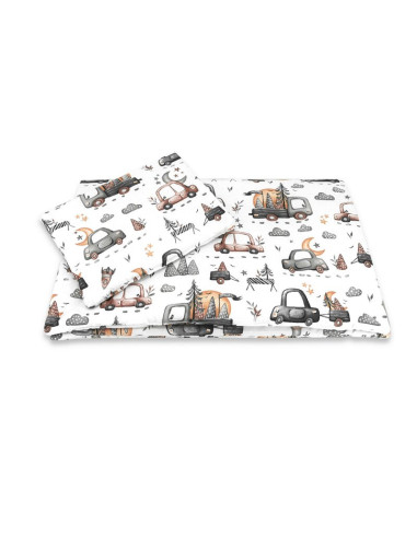 BN-6426972026345,Lenjerie patut cu 3 piese, MimiNu, Cu cearceaf 120x60 cm, Pilota, Pernuta, Din bumbac certificat Oeko Tex Stand BN-6426972026345,Lenjerie patut cu 3 piese, MimiNu, Cu cearceaf 120x60 cm, Pilota, Pernuta, Din bumbac certificat Oeko Tex Stand