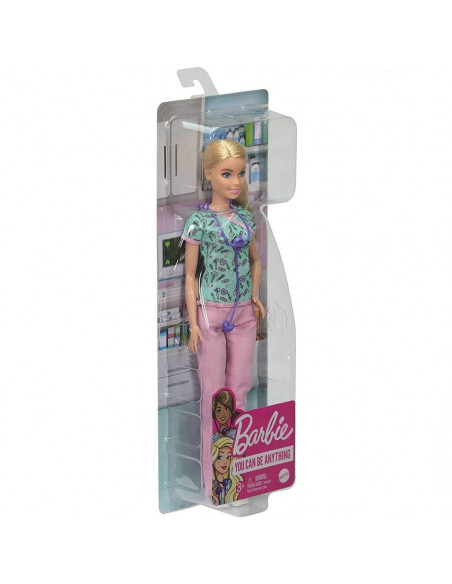 Papusa Barbie by Mattel Careers Asistenta medicala,MT-GTW39