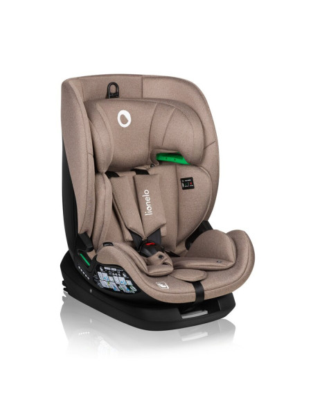BN-LO-LAVENDER_I-SIZE_BEIGE_LATTE,Scaun auto, Lionelo, Lavender I-size, Isofix, Cu centura TopTether, Cu spatar inclinabil in 5 