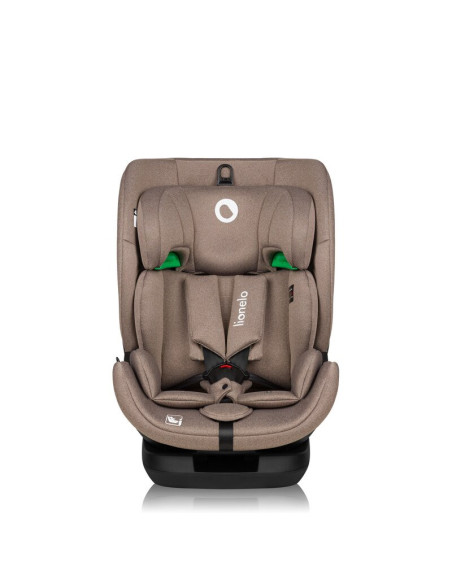 BN-LO-LAVENDER_I-SIZE_BEIGE_LATTE,Scaun auto, Lionelo, Lavender I-size, Isofix, Cu centura TopTether, Cu spatar inclinabil in 5 