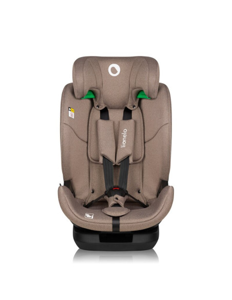 BN-LO-LAVENDER_I-SIZE_BEIGE_LATTE,Scaun auto, Lionelo, Lavender I-size, Isofix, Cu centura TopTether, Cu spatar inclinabil in 5 