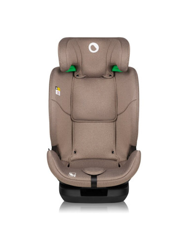 BN-LO-LAVENDER_I-SIZE_BEIGE_LATTE,Scaun auto, Lionelo, Lavender I-size, Isofix, Cu centura TopTether, Cu spatar inclinabil in 5 