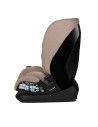 BN-LO-LAVENDER_I-SIZE_BEIGE_LATTE,Scaun auto, Lionelo, Lavender I-size, Isofix, Cu centura TopTether, Cu spatar inclinabil in 5 