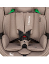 BN-LO-LAVENDER_I-SIZE_BEIGE_LATTE,Scaun auto, Lionelo, Lavender I-size, Isofix, Cu centura TopTether, Cu spatar inclinabil in 5 