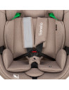 BN-LO-LAVENDER_I-SIZE_BEIGE_LATTE,Scaun auto, Lionelo, Lavender I-size, Isofix, Cu centura TopTether, Cu spatar inclinabil in 5 