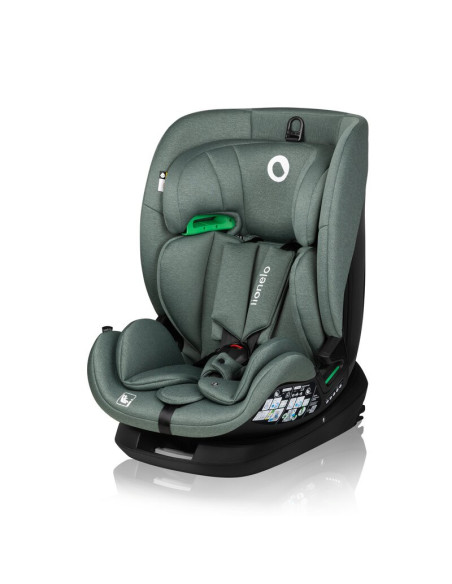 BN-LO-LAVENDER_I-SIZE_GREEN_PISTACHIO,Scaun auto, Lionelo, Lavender I-size, Isofix, Cu centura TopTether, Cu spatar inclinabil i