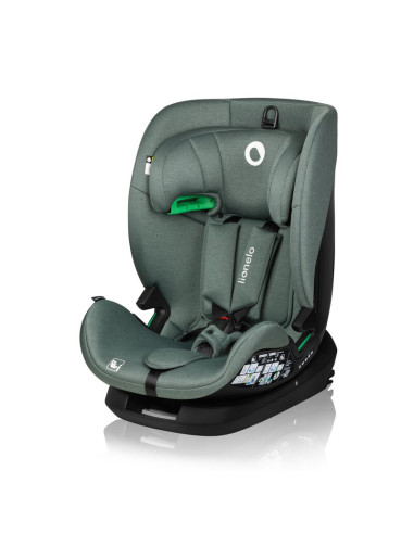 BN-LO-LAVENDER_I-SIZE_GREEN_PISTACHIO,Scaun auto, Lionelo, Lavender I-size, Isofix, Cu centura TopTether, Cu spatar inclinabil i