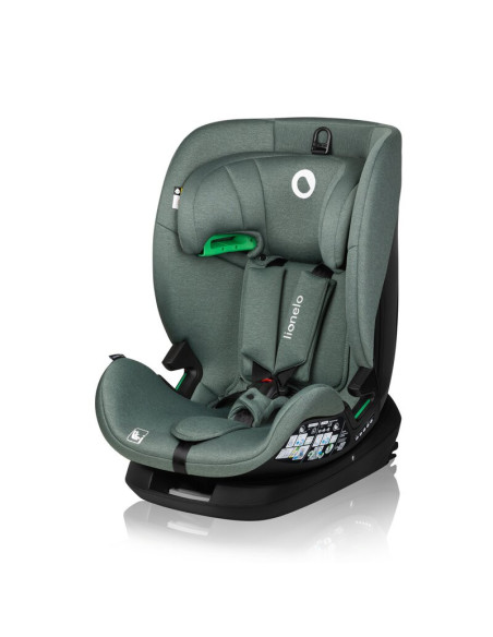 BN-LO-LAVENDER_I-SIZE_GREEN_PISTACHIO,Scaun auto, Lionelo, Lavender I-size, Isofix, Cu centura TopTether, Cu spatar inclinabil i