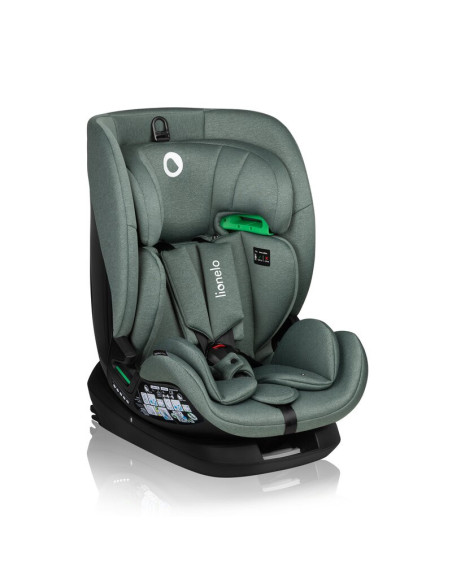 BN-LO-LAVENDER_I-SIZE_GREEN_PISTACHIO,Scaun auto, Lionelo, Lavender I-size, Isofix, Cu centura TopTether, Cu spatar inclinabil i