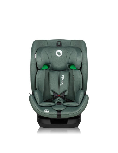 BN-LO-LAVENDER_I-SIZE_GREEN_PISTACHIO,Scaun auto, Lionelo, Lavender I-size, Isofix, Cu centura TopTether, Cu spatar inclinabil i