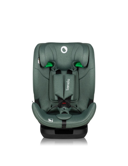 BN-LO-LAVENDER_I-SIZE_GREEN_PISTACHIO,Scaun auto, Lionelo, Lavender I-size, Isofix, Cu centura TopTether, Cu spatar inclinabil i