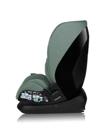 BN-LO-LAVENDER_I-SIZE_GREEN_PISTACHIO,Scaun auto, Lionelo, Lavender I-size, Isofix, Cu centura TopTether, Cu spatar inclinabil i