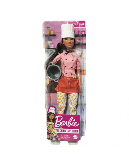 Papusa Barbie by Mattel Careers Bucatar Sef,MT-GTW38