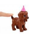 Set Barbie by Mattel Puppy Party cu papusa si accesorii,MT-GXV75