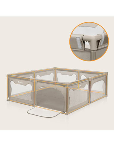 BN-LO-WILLOW_XL_BEIGE_SAND,Tarc de joaca copii, Lionelo, Willow XL,180 x 200 cm, Pliere compacta, Include geanta de transport, D BN-LO-WILLOW_XL_BEIGE_SAND,Tarc de joaca copii, Lionelo, Willow XL,180 x 200 cm, Pliere compacta, Include geanta de transport, D