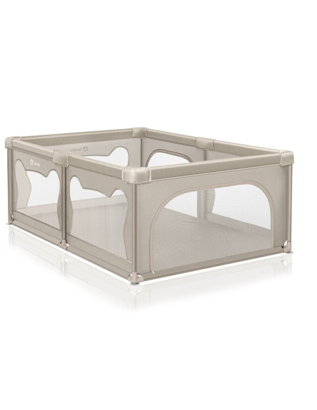 BN-LO-WILLOW_BEIGE_SAND,Tarc de joaca copii, Lionelo, Willow, 127 x 187 cm, Pliere compacta, Include geanta de transport, Din pl