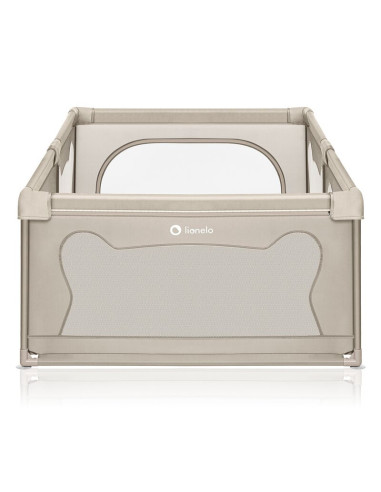 BN-LO-WILLOW_BEIGE_SAND,Tarc de joaca copii, Lionelo, Willow, 127 x 187 cm, Pliere compacta, Include geanta de transport, Din pl