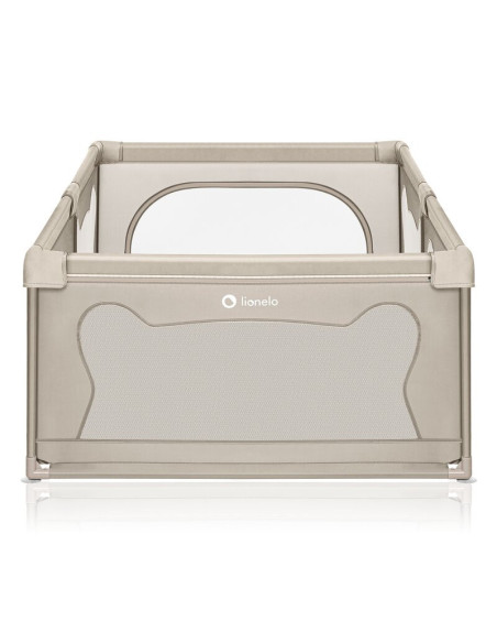 BN-LO-WILLOW_BEIGE_SAND,Tarc de joaca copii, Lionelo, Willow, 127 x 187 cm, Pliere compacta, Include geanta de transport, Din pl