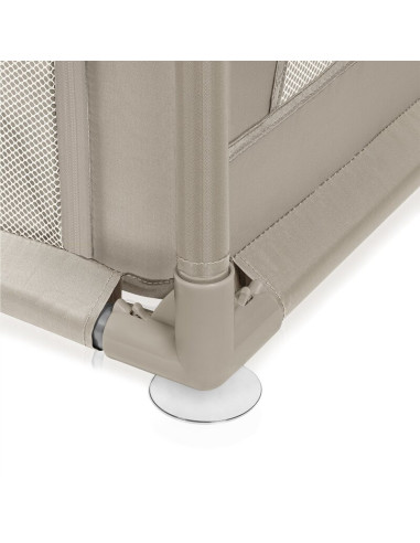 BN-LO-WILLOW_BEIGE_SAND,Tarc de joaca copii, Lionelo, Willow, 127 x 187 cm, Pliere compacta, Include geanta de transport, Din pl