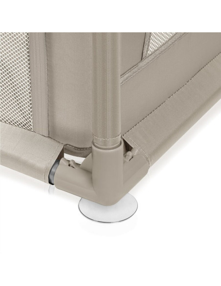 BN-LO-WILLOW_BEIGE_SAND,Tarc de joaca copii, Lionelo, Willow, 127 x 187 cm, Pliere compacta, Include geanta de transport, Din pl