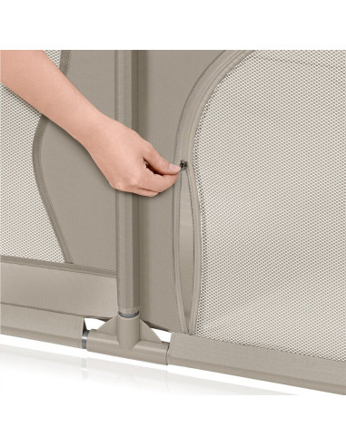 BN-LO-WILLOW_BEIGE_SAND,Tarc de joaca copii, Lionelo, Willow, 127 x 187 cm, Pliere compacta, Include geanta de transport, Din pl